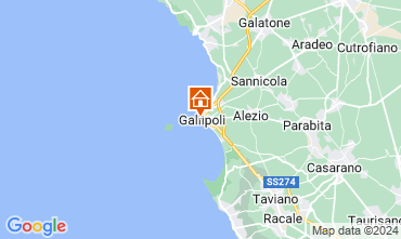 Mapa Gallipoli Apartamento 128318
