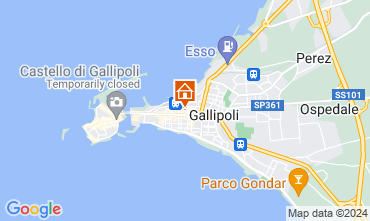 Mapa Gallipoli Apartamento 128318