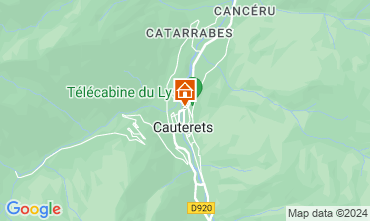 Mapa Cauterets Apartamento 107489