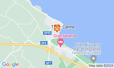 Mapa Torre Canne Apartamento 109503