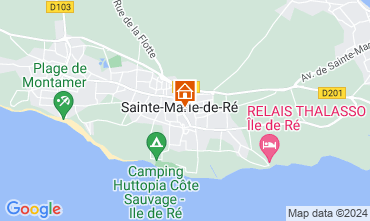 Mapa Sainte Marie de Ré Casa 97376