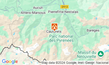 Mapa Cauterets Apartamento 129153