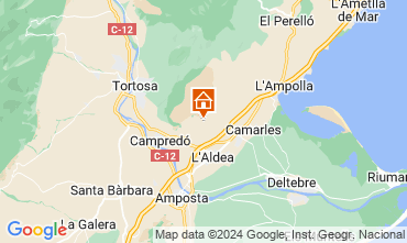 Mapa L'Ampolla Casa 129011