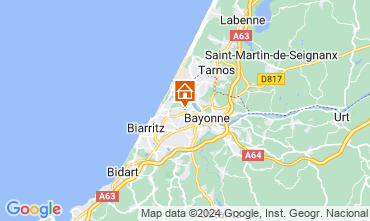 Mapa Biarritz Villa 121431