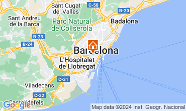 Mapa Barcelona Apartamento 124450