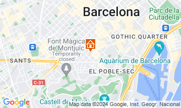 Mapa Barcelona Apartamento 124450