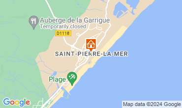 Mapa Saint Pierre la Mer Apartamento 123947
