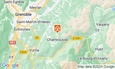Mapa Chamrousse Apartamento 91073