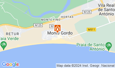 Mapa Monte Gordo Apartamento 94342