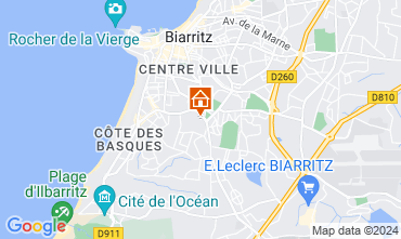 Mapa Biarritz Apartamento 125991