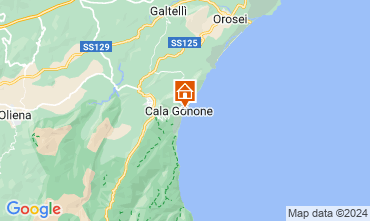 Mapa Cala Gonone Apartamento 69981