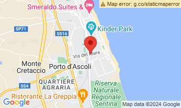 Mapa San Benedetto del Tronto Apartamento 43666