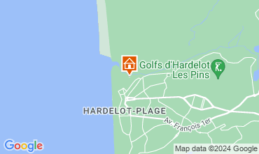 Mapa Hardelot Villa 114204