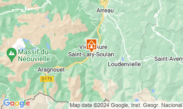 Mapa Saint Lary Soulan Chalet 102169