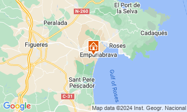 Mapa Empuriabrava Villa 118465