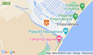 Mapa Empuriabrava Villa 118465
