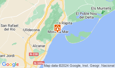 Mapa Alcanar Apartamento 125624