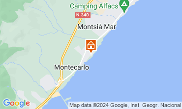 Mapa Alcanar Apartamento 125624