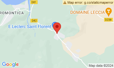 Mapa Saint Florent Apartamento 118270