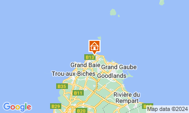 Mapa Grand Baie Villa 125589