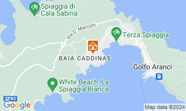 Mapa Golfo Aranci Apartamento 126041