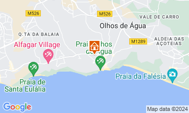 Mapa Albufeira Villa 109214