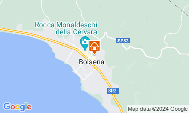 Mapa Bolsena Apartamento 68515
