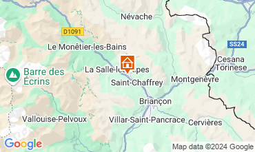 Mapa Serre Chevalier Chalet 79917