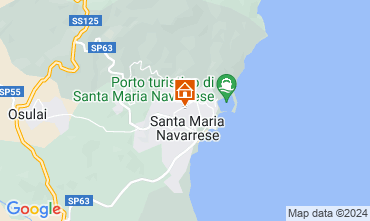 Mapa Santa Maria Navarrese Villa 118243