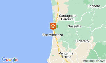 Mapa San Vincenzo Apartamento 126093