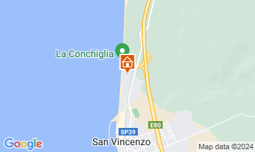 Mapa San Vincenzo Apartamento 126093