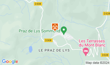 Mapa Praz de Lys Sommand Apartamento 118447