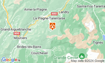 Mapa La Plagne Estudio 65473