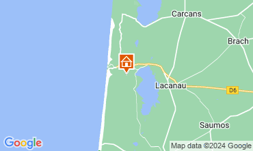 Mapa Lacanau Villa 123417